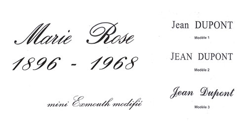 gravure sur monument funeraire